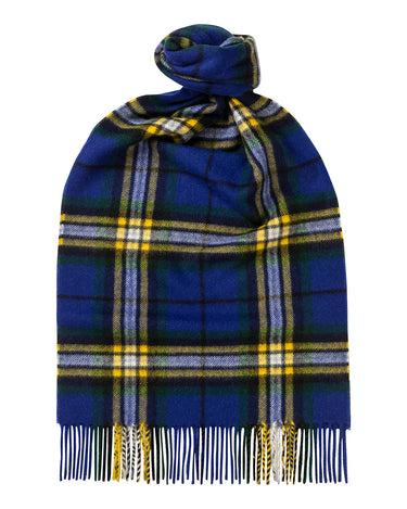 Joshua Ellis - Modern Tartan & Plaid Cashmere Scarf Helmsley
